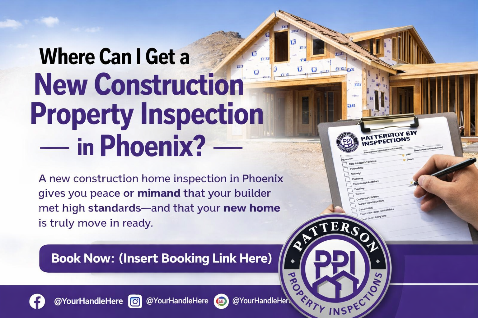 🏗️ Where Can I Get a New Construction Property Inspection in Phoenix AZ?
