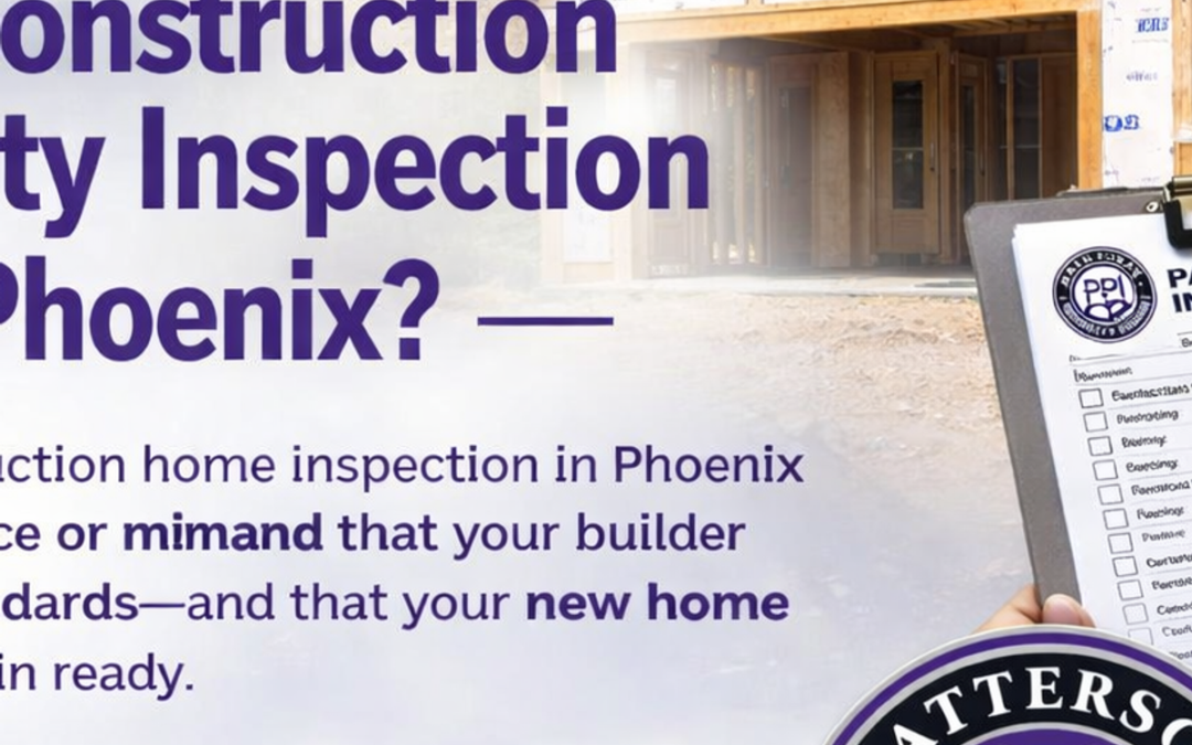 🏗️ Where Can I Get a New Construction Property Inspection in Phoenix AZ?