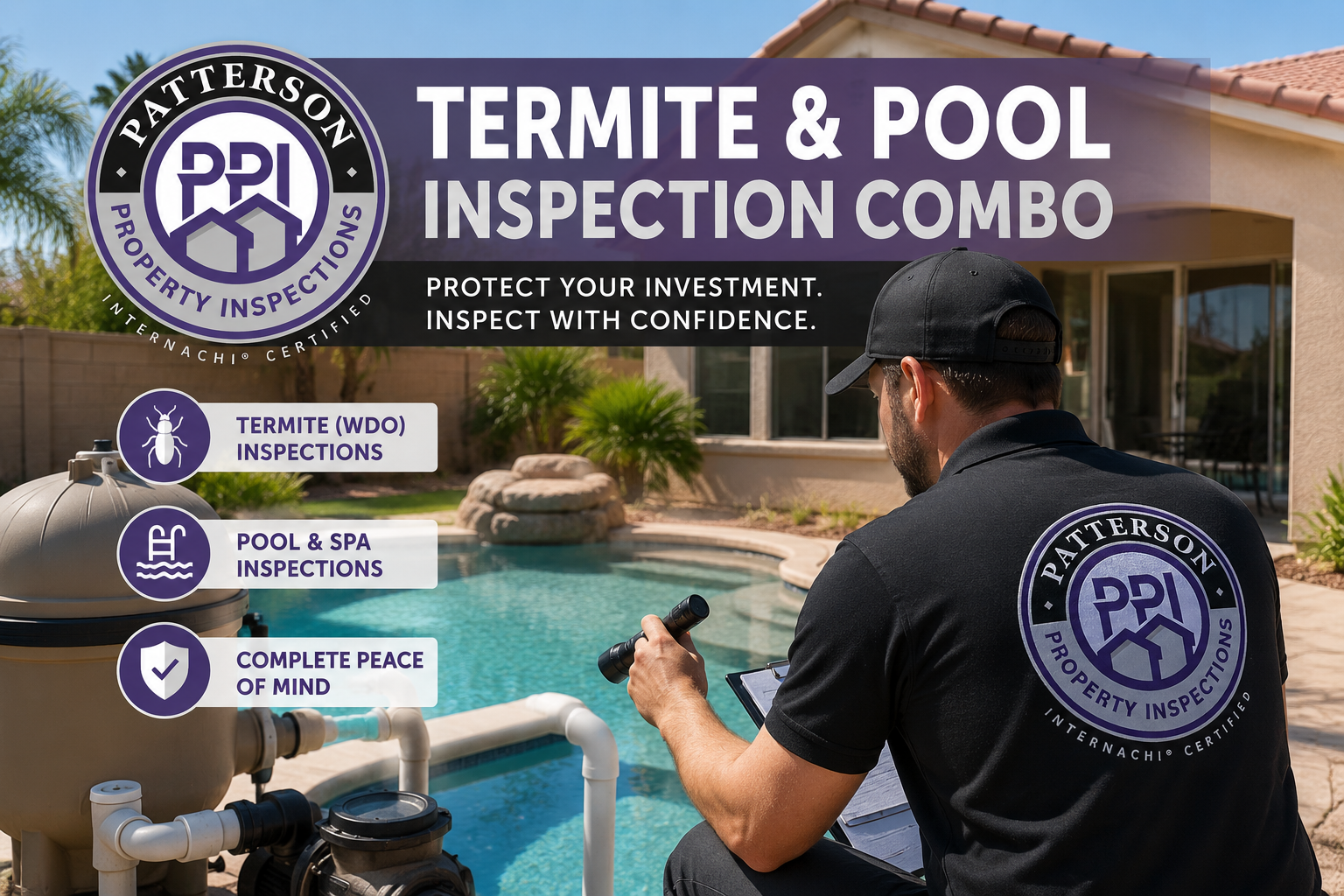 How to Book a Termite and Pool Inspection Combo in Phoenix