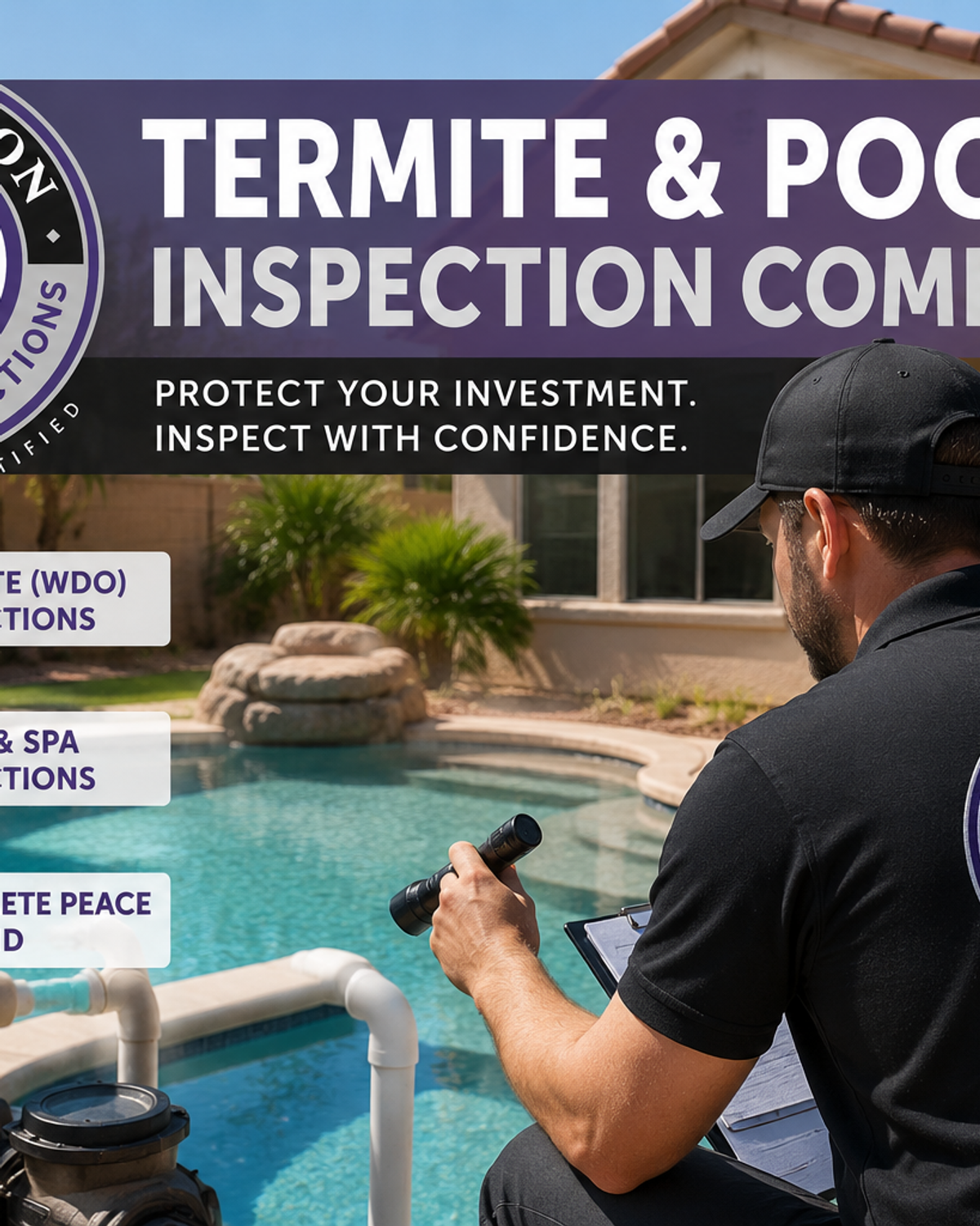 How to Book a Termite and Pool Inspection Combo in Phoenix