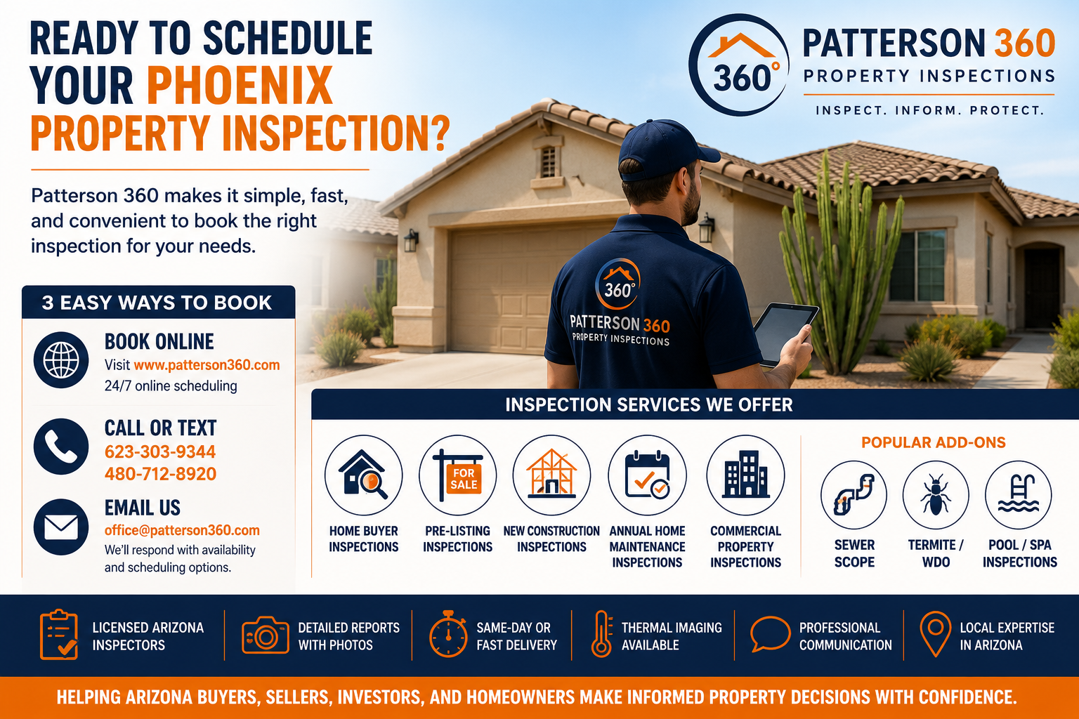 Schedule a Home Inspection Phoenix AZ