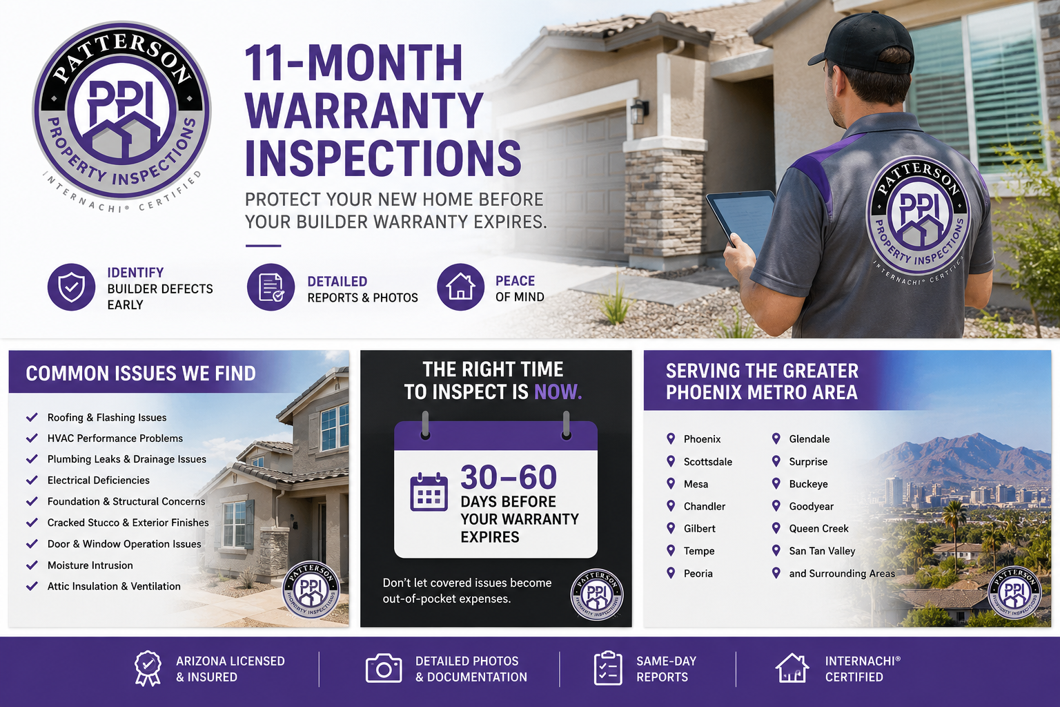 Who Provides Reliable Warranty Inspections in the Greater Phoenix Metropolitan Area?